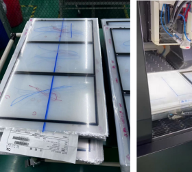 Fuwei Intelligens AMR kompozit robot akrillemez CNC betöltéséhez és kirakodásához