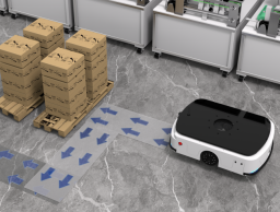 AGV emelő robot alumíniumlemez -kezelésben