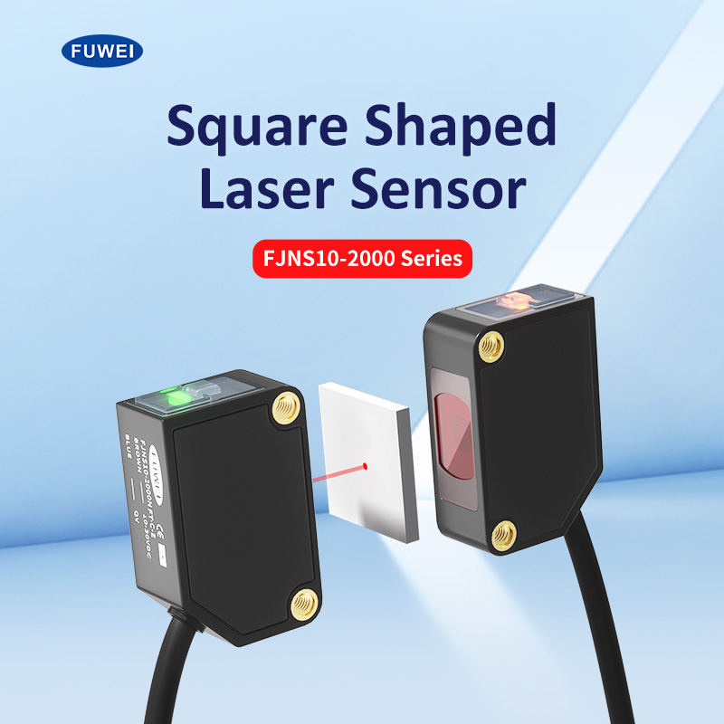Square Shapedlaser érzékelő FJNS10-2000 sorozat